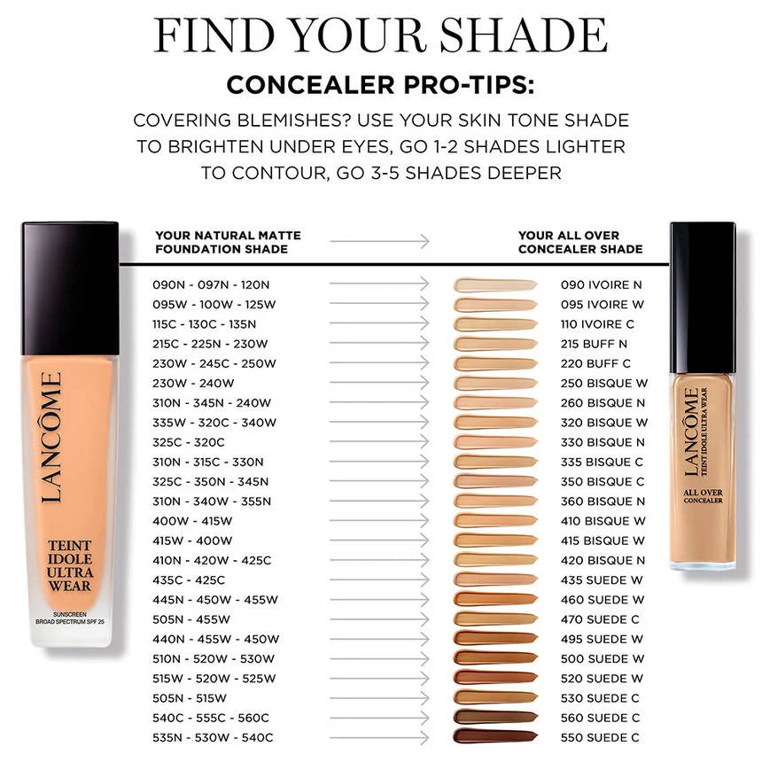 Lancôme Ultra Wear Concealer - Suede Cool - 530