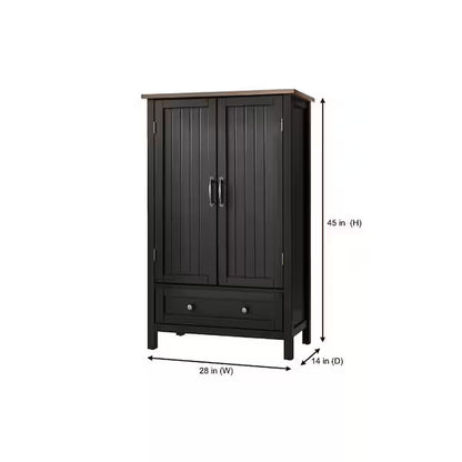 StyleWell Bainport Pantry Black