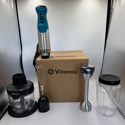 Vitamix 5 Speed Immersion Blender Bundle in Deep Sea