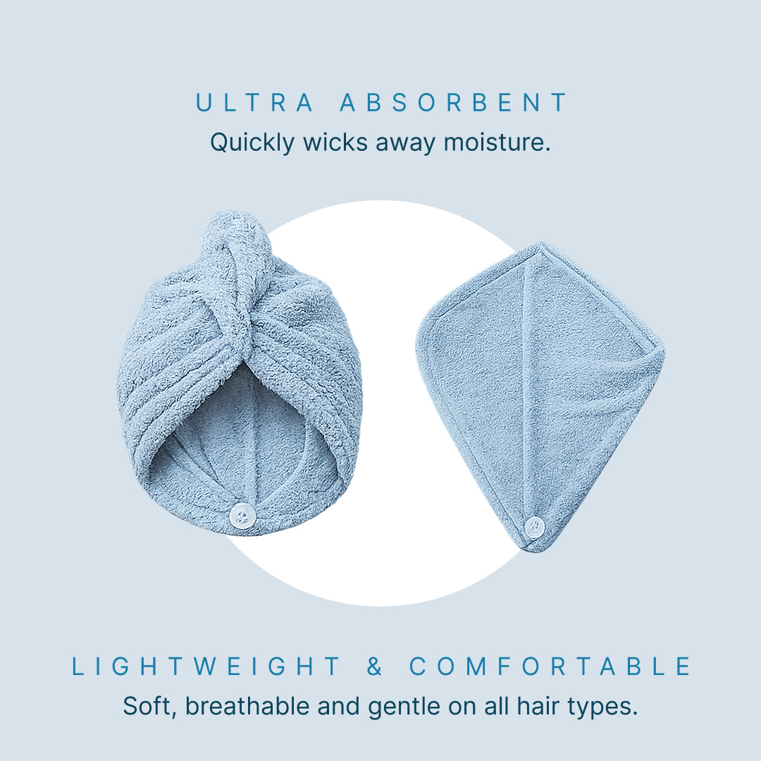 Quick-Dry Spa Hair Wrap