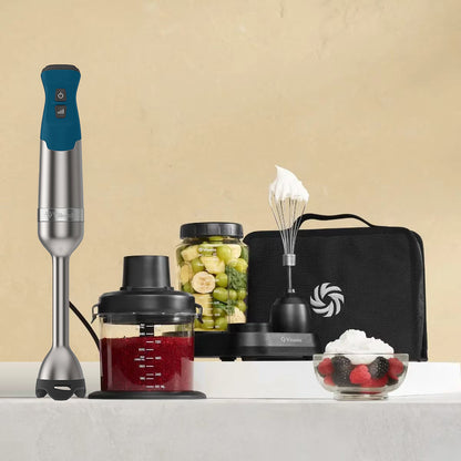 Vitamix 5 Speed Immersion Blender Bundle in Deep Sea