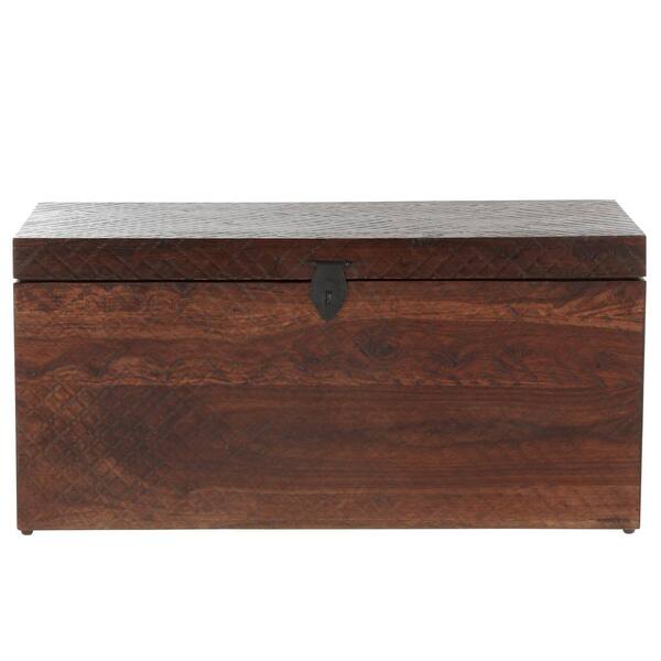 Home Decorators Collection Walnut Brown Wood Coffee Table with Lift Top